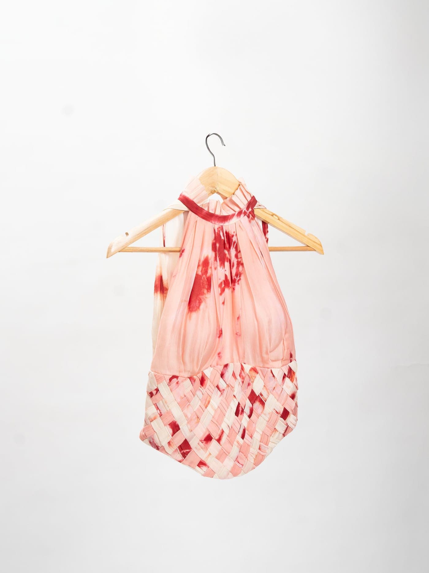Orry — tie and dye halter top and skirt, another view